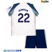 Maglie da calcio Tottenham Hotspur Brennan Johnson #22 Prima Maglia Bambino 2025-26 Manica Corta + Pantaloni corti)